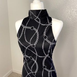 Victoria Sport Chain Print Dress